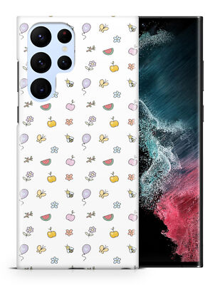 CASE COVER FOR SAMSUNG GALAXY|FLOWER BEE BALLOON PATTERN 4