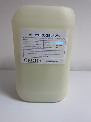 Alhydrogel 2% Aluminium Hydroxide Gel Adjuvant - Croda Denmark