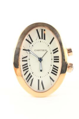 Cartier アーチ型置時計 カルティエ 置時計 クォーツ GP ホワイト文字盤 | 東京銀座の