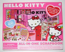New Horizon HELLO KITTY SCRAPBOOK KIT 2011 Ages 6 