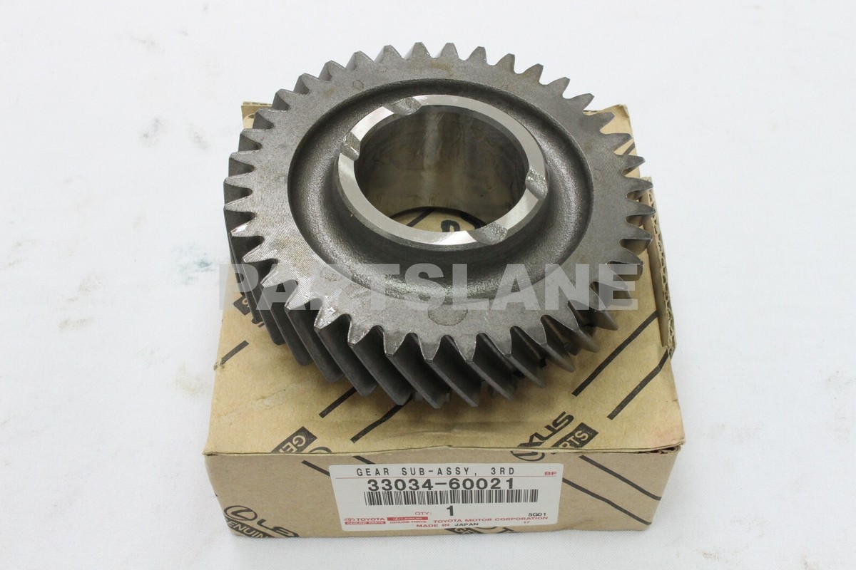 33034-60021 Toyota Gear 3rd 3303460021 Genuine OEM Part for sale