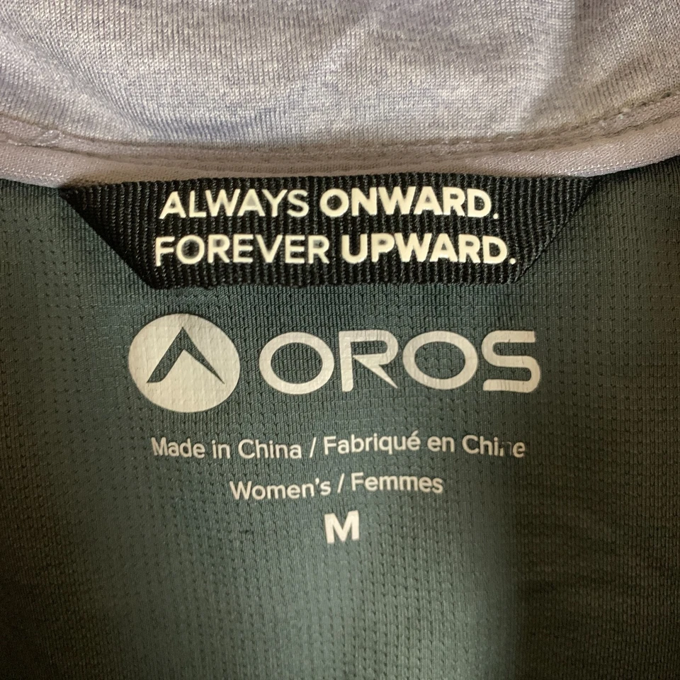 Chaqueta OROS Explorer Solarcore para mujer gris medio lila 1/4 cremallera aislada nueva sin etiquetas Foto 3 de 4