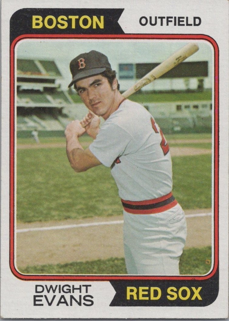 1974 Topps #351 Dwight Evans