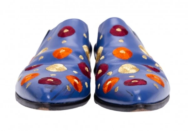 COMME des GARCONS Zapatos de Cuero Bordados Talla EE. UU. Aproximadamente 7.5 (K-133642) Foto 4 de 4