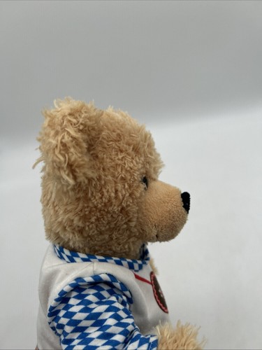 Steiff Munich Teddy Bear 11" 111327 w/ Hofbräu T-Shirt Bayern Bavaria Germany - Picture 5 of 16