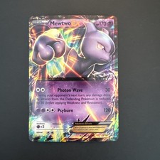 Pokémon Mewtwo EX XY Black Star Promos Holo