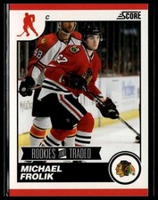 2010-11 Score #587 Michael Frolik Chicago Blackhawks