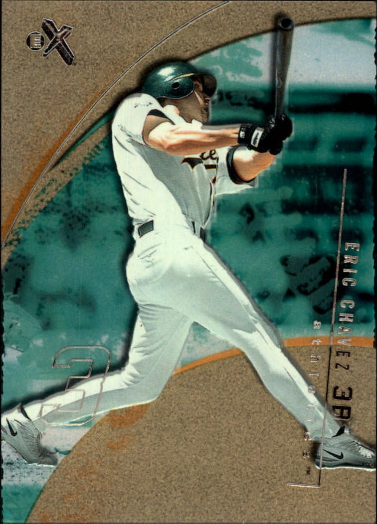 2002 E-X #30 Eric Chavez - BB