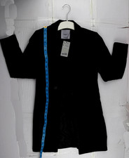 Mango Coat Black Womens Size Medium 