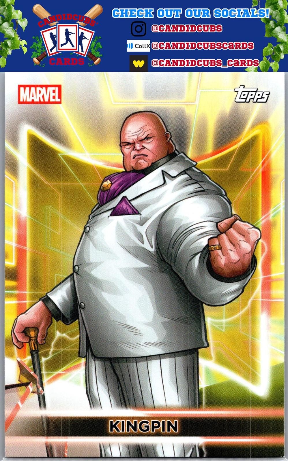 Kingpin - : 2026 Topps Marvel Neon, #110 Base Card