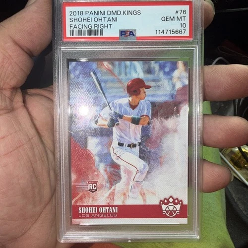 SHOHEI OHTANI 2018 PANINI DMD. KINGS ROOKIE #76 PSA 10  AWESOME CARD