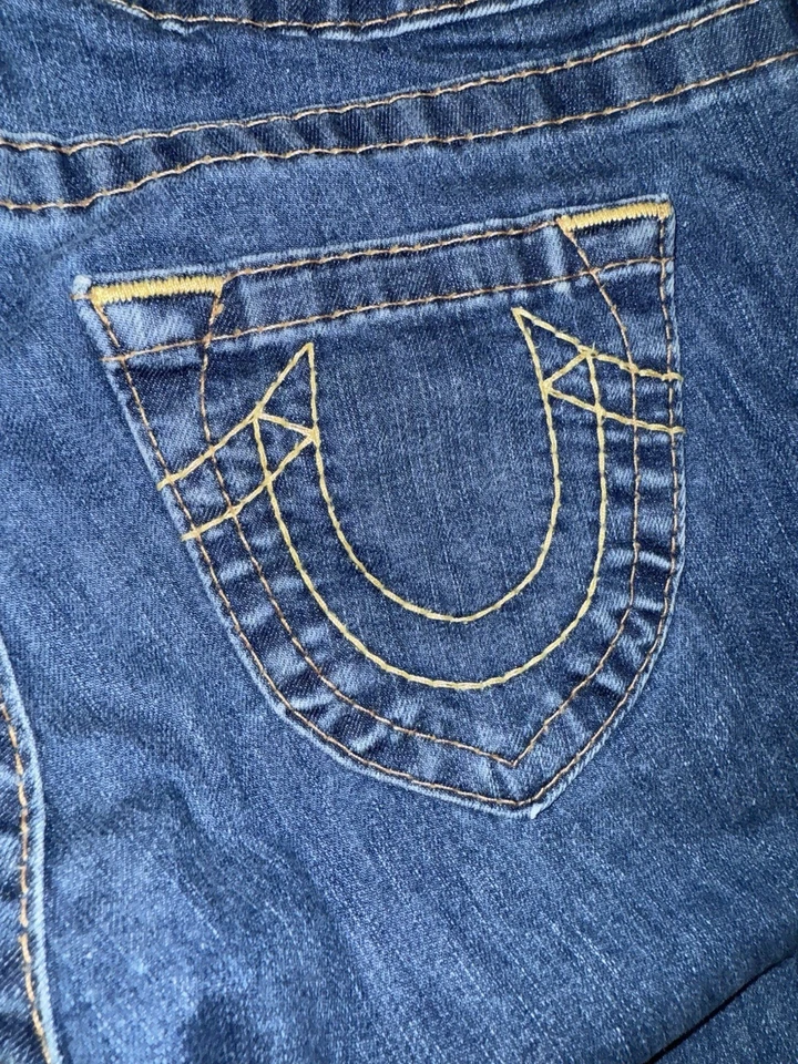 Vintage Made In USA True Religion Jeans Size 28x32 Blue Y2K 90s Rare VTG - Image 3 of 4