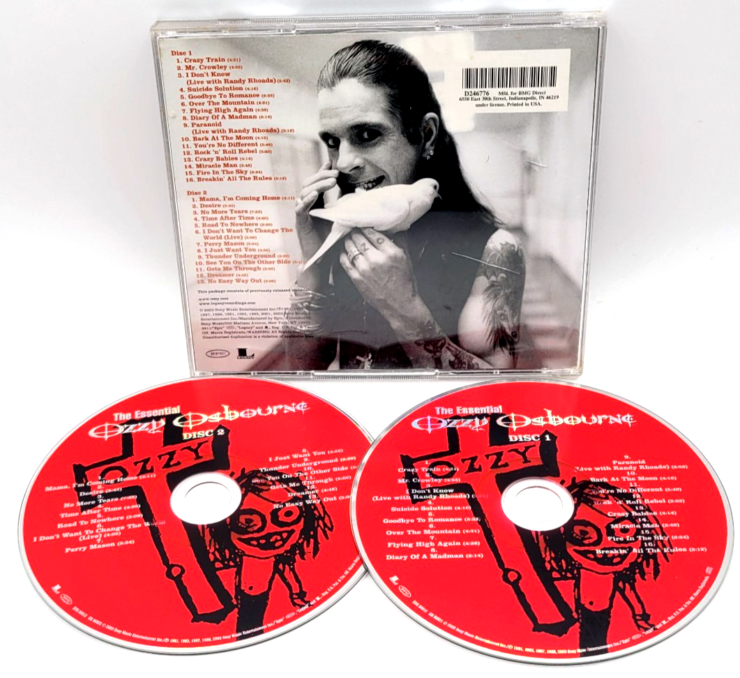OZZY OSBOURNE THE ESSENTIAL CD (2 Discs) 29 TRACKS | eBay