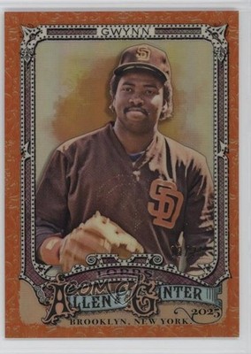 2025 Topps Allen & Ginter Chrome Orange Refractor /25 Tony Gwynn #14 HOF 8j4
