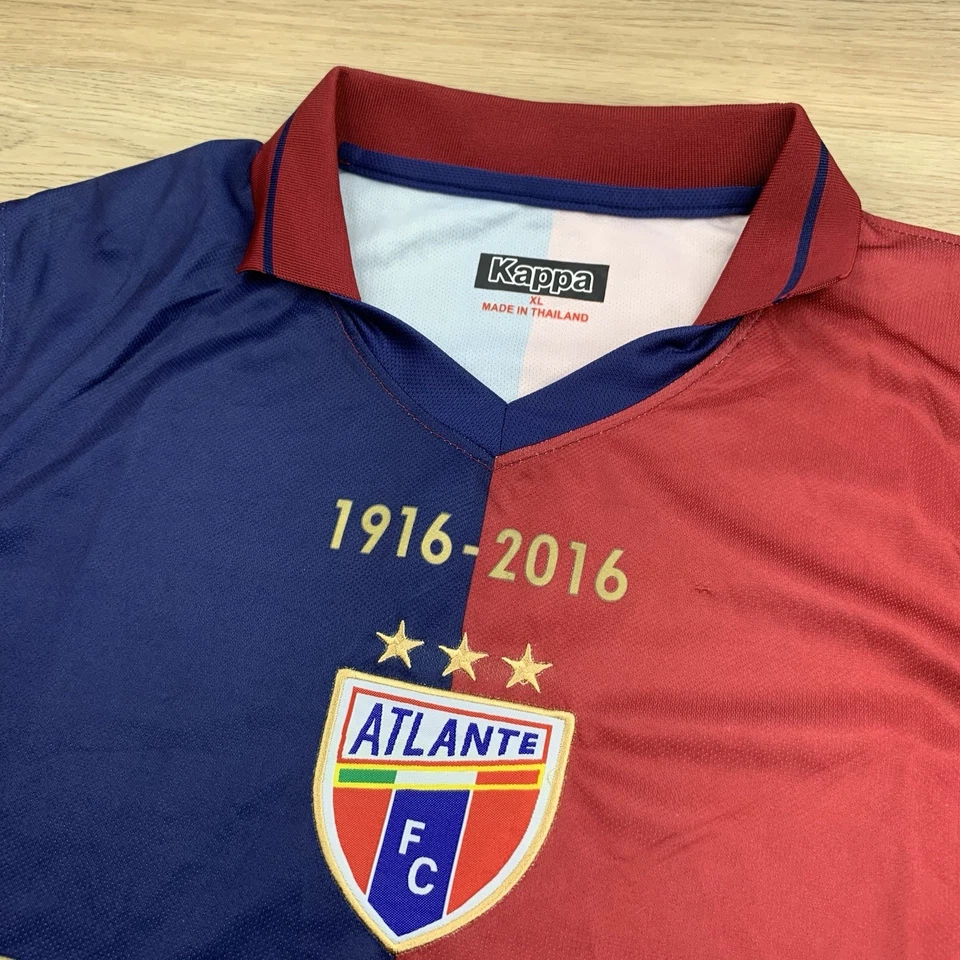 РЕДКАЯ ** выездная футболка Atlante футболка 2016 каппа размер XLARGE - Изображение 2 из 4