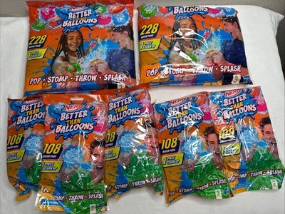LARGE LOT - NERF Better Than Balloons 7 packages