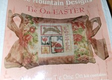 Pine Mountain Designs Tie On Easter Pillow Sham Kit 8" Missing Floss