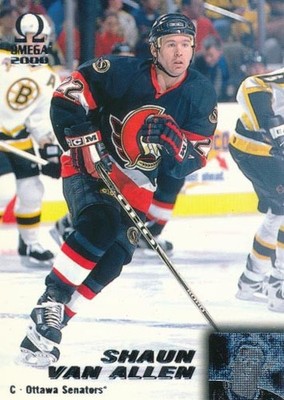 1999-00 Pacific Omega #164 SHAUN VAN ALLEN - Ottawa Senators