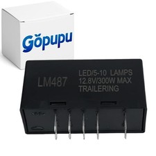 LM487 LED Flasher Relay Compatible with Chevy Silverado GMC Sierra Cadillac