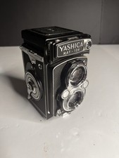 Yashica Mat-124 6x6 120 Film TLR Camera  Yashinon aux Telephoto lens