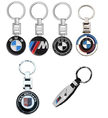 BMW, M & Alpina   Metall-Schlüsselanhänger   6 Varianten zur Auswahl