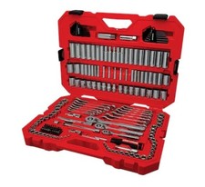 Craftsman Saemetric Polished Chrome Mechanics Tool Set 189 Piece Cmmt12134 New