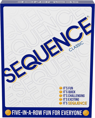 SEQUENCE- Original SEQUENCE Game with Folding Board, Cards and Chips by  ( Packa
