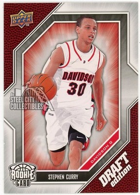 Stephen Curry 2009-10 Upper Deck Draft Edition Rookie Card #34