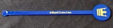 Vtg Royal Cruise Line Plastic Swizzle Stir Stick Spoon - USA Made -Exclnt Condtn