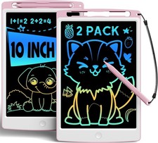 LCD Writing Tablet for Kids Toys, 10 Inch Colorful Erasable