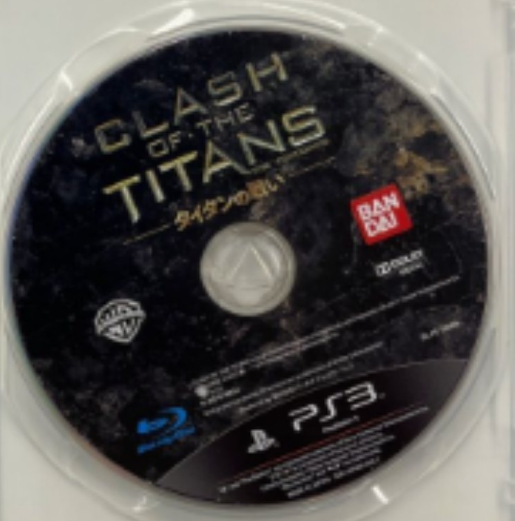 Clash of the Titans PlayStation 3 PS3 Namco Bandai Disc Only Used Japanese ver
