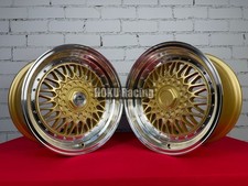 4X 15 Zoll MALM RS Style Felgen GOLD 8J ET20 4X100 für VW HONDA Toyota JDM 4X 15 Zoll MALM RS Style Felgen GOLD 8J ET20 4X100 für VW HONDA Toyota JDM