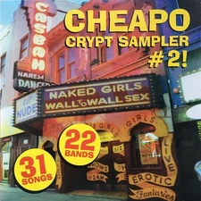 Various - Cheapo Crypt Sampler 2! - Used CD - V16460z