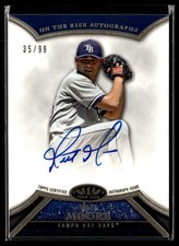2013 TIER ONE ON THE RISE /99 AUTO MATT MOORE RAYS