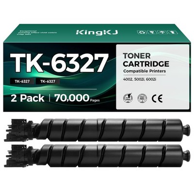 High-Capacity Black Toner Cartridges 2-Pack for Kyocera TASKalfa Printers