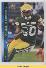 2021 Upper Deck CFL Blue Armanti Edwards #146 READ h3v