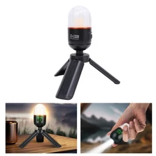 Camping Lamp w/ Tripod Portable Magnetic Tent Lamp Flashlight for Outdoor Hiking