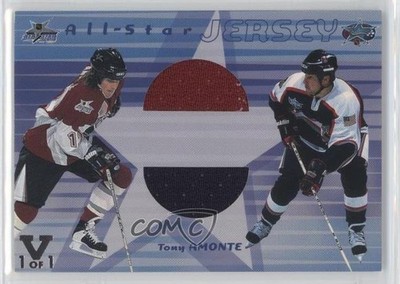 2001-02 ITG Be A Player Memorabilia Vault Silver 1/1 Tony Amonte #DASJ-09 2d8