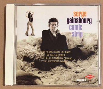 Serge Gainsbourg - Comic Strip RARE out of print promo issue CD '96