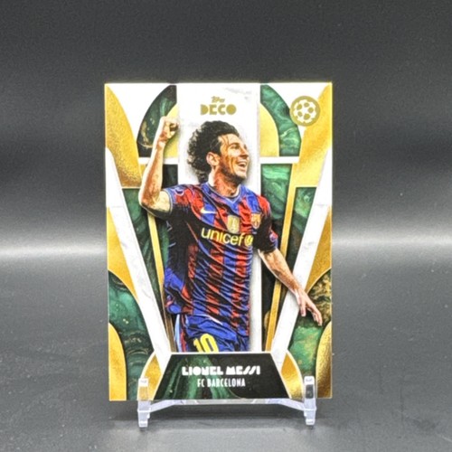 🔥2024-25 Topps Deco Joueur Emblematique Lionel Messi Insert FC Barcelona🇦🇷