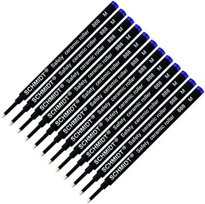 Rollerball Refill 888 Blue Medium 12 Pack Writing Supply