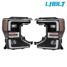 LABLT Right&Left Side LED w/Sport Package Headlights For 2020-2022 Ford F250/350