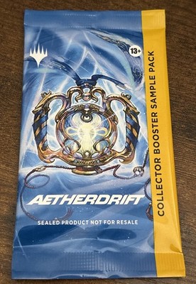 Aetherdrift Collector Booster Sample Pack SEALED MTG 1x  (2 Card)