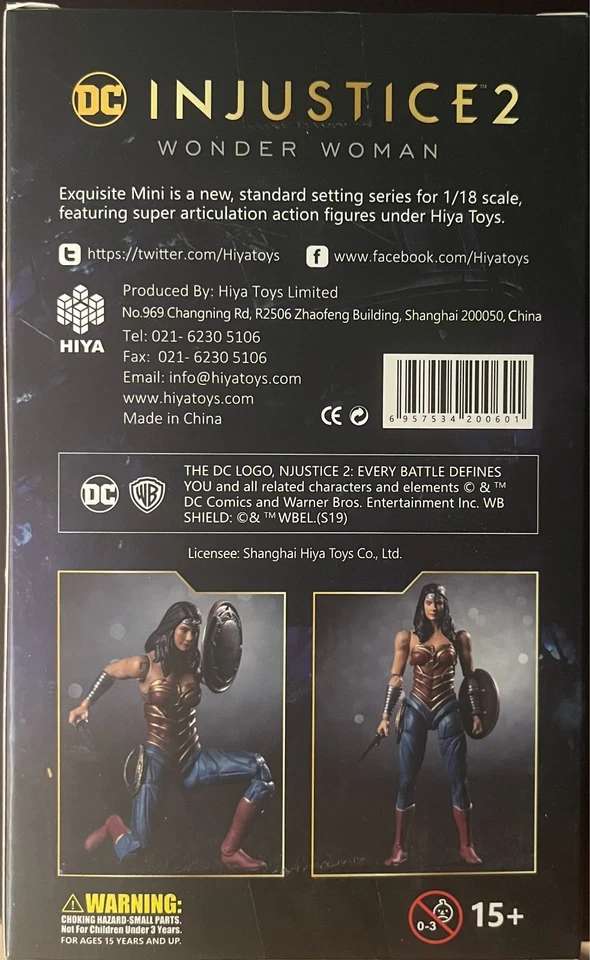Figura Nueva y Sellada Wonder Woman Injustice 2 DC Comics ¡Hola! Foto 2 de 2