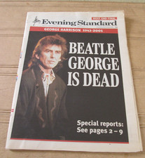 BEATLE GEORGE IS DEAD - Evening Standard West End Final