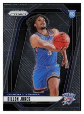 Dillon Jones 2024-25 Panini Prizm Rookie RC #240 Oklahoma City Thunder *306