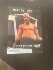 Darby Allin Black Rainbow SP 2022 Upper Deck Allure card FREE SHIP