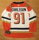 Leo Carlsson Signed Anaheim Ducks Jersey PSA/DNA NHL Auto Hockey Sweden