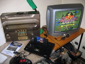 BOXED SNK LATEST MODEL NEO GEO AES NEO-0 CONSOLE JAP IMPORT