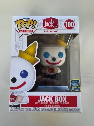 Funko Pop! Ad Icons - JACK BOX - Jack in the Box - Summer Con '20 - 100